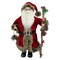 Northlight 18" Standing Old World Santa Claus with Walking Stick